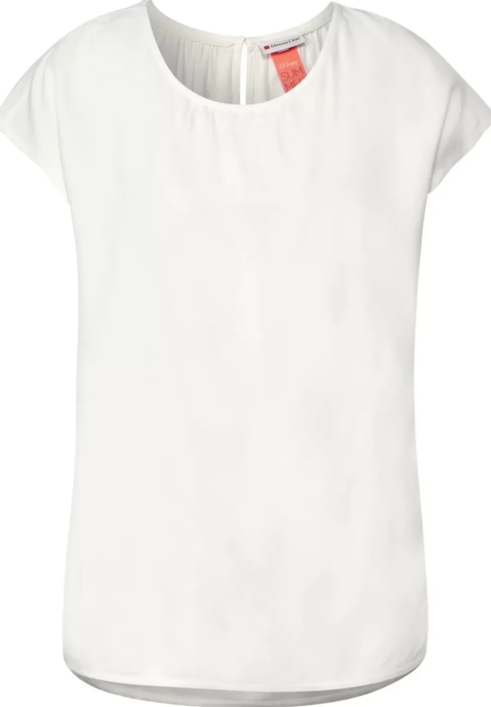 Bluse Mit Raffungen