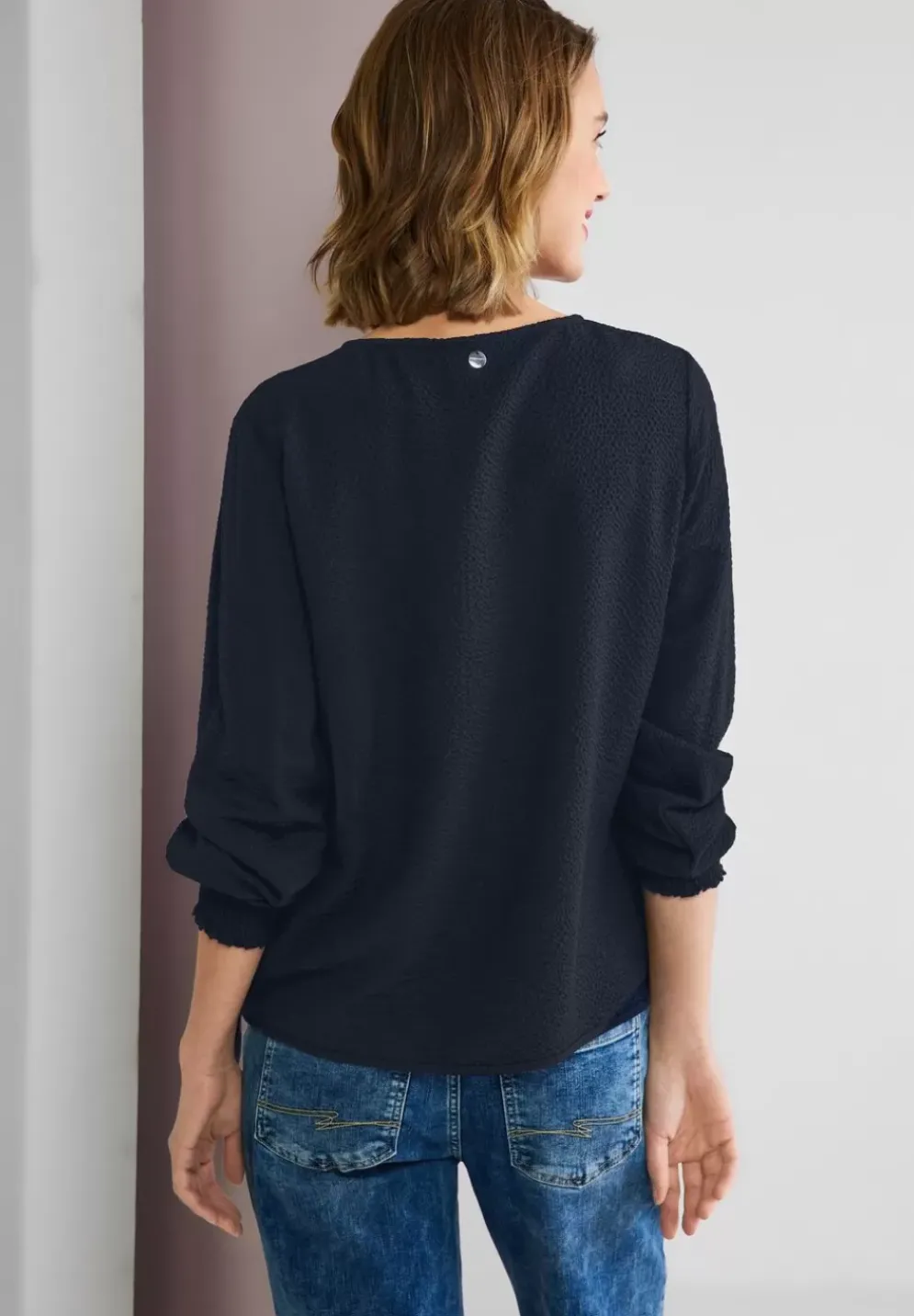Bluse Mit Schleifendetail