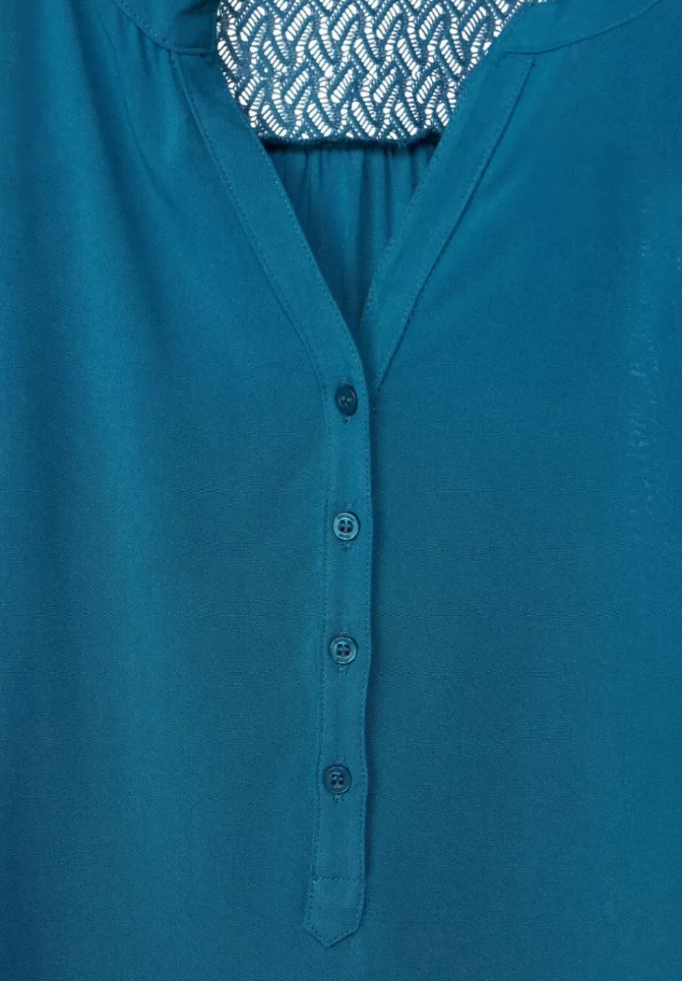 Bluse Mit Spitzendetail