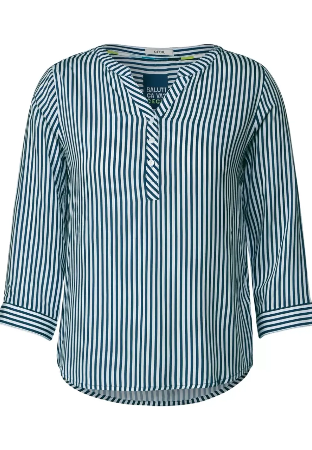 Bluse Mit Streifen