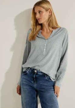 Bluse Mit Streifenmuster
