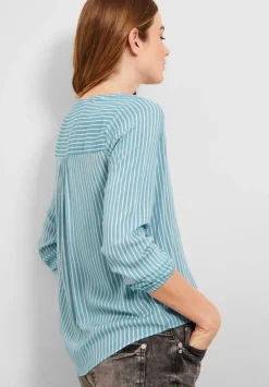 Bluse Mit Streifenmuster