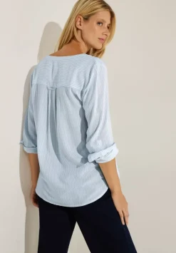 Bluse Mit Streifenmuster