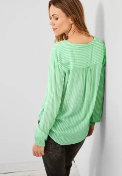 Bluse Mit Streifenmuster