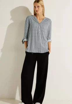 Bluse Mit Streifenmuster