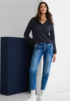 Bluse Mit Struktur