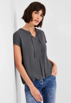 Bluse Mit Tunikabandchen