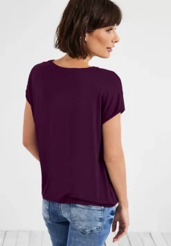 Bluse Mit Tunikabandchen