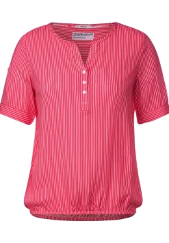 Bluse Mit Turn-Up Armel