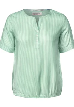 Bluse Mit Turn-Up Armel