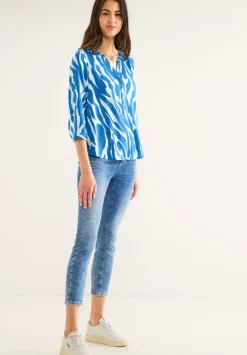 Bluse Mit Zebraprint