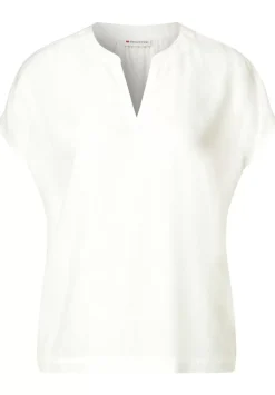 Blusenshirt In Unifarbe