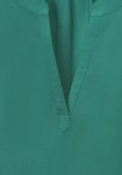 Blusenshirt In Unifarbe