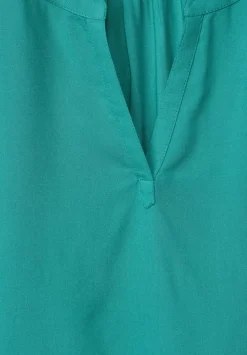 Blusenshirt In Unifarbe