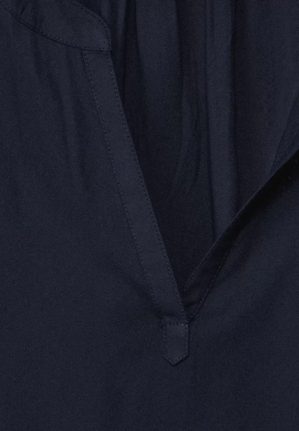 Blusenshirt In Unifarbe