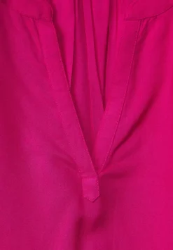 Blusenshirt In Unifarbe