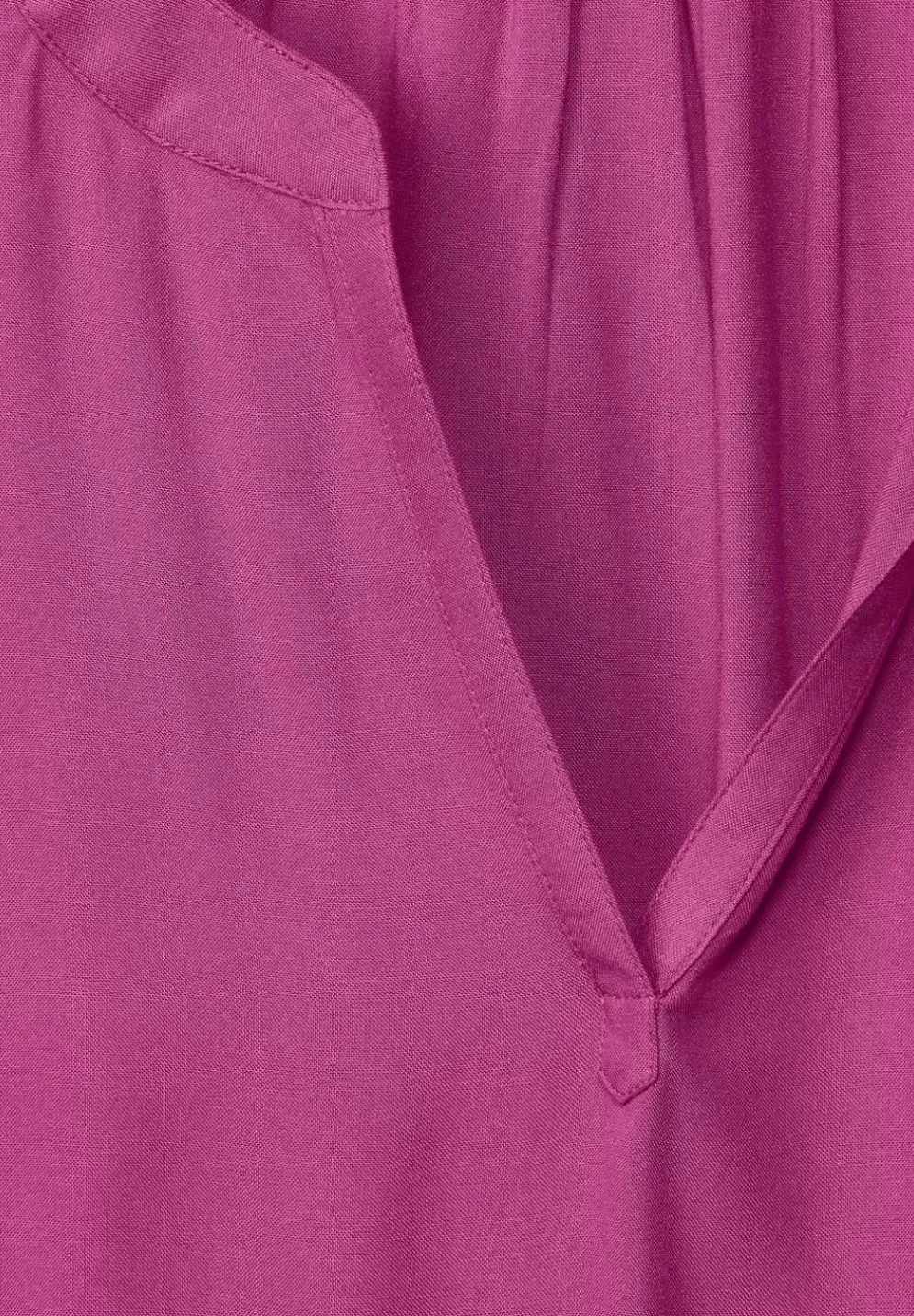 Blusenshirt In Unifarbe