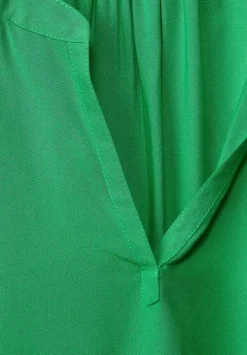 Blusenshirt In Unifarbe