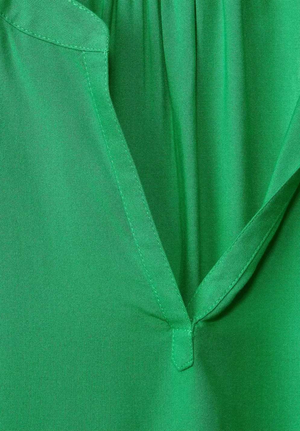 Blusenshirt In Unifarbe