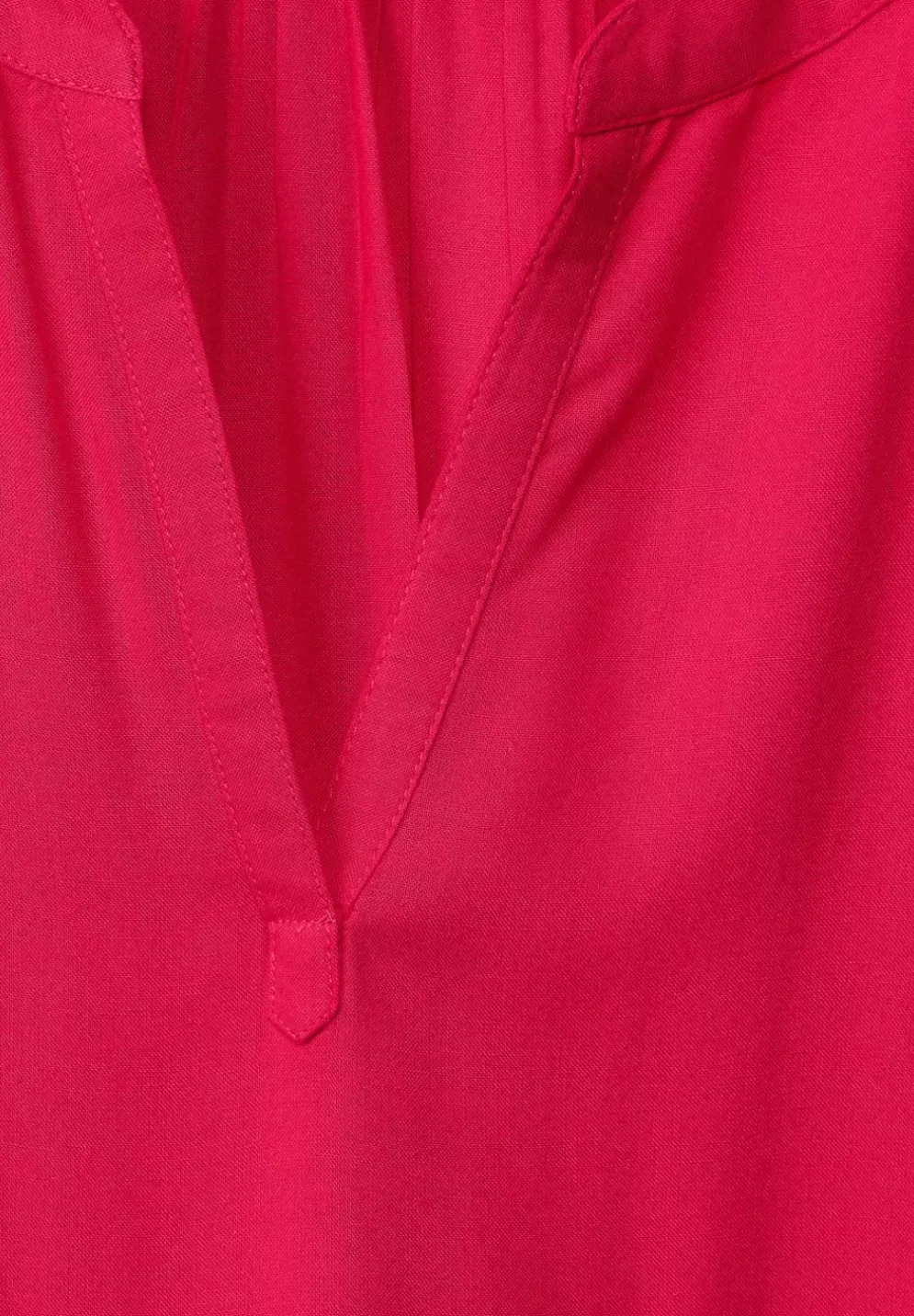 Blusenshirt In Unifarbe