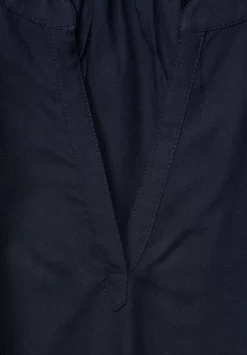 Blusenshirt In Unifarbe