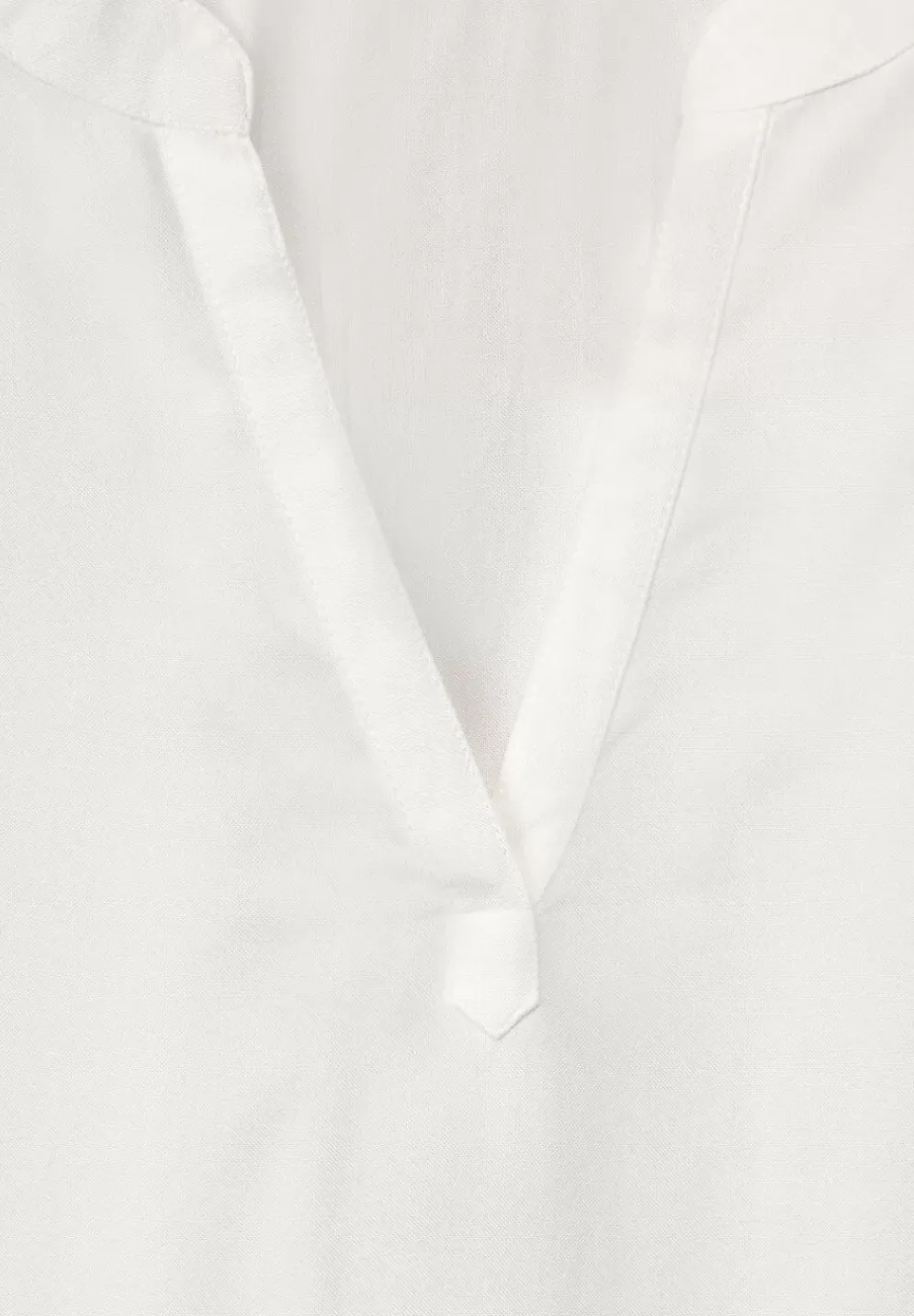 Blusenshirt In Unifarbe