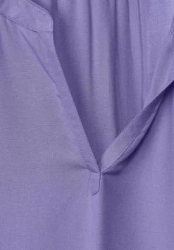 Blusenshirt In Unifarbe