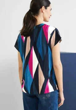 Blusenshirt Mit Print