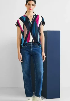Blusenshirt Mit Print