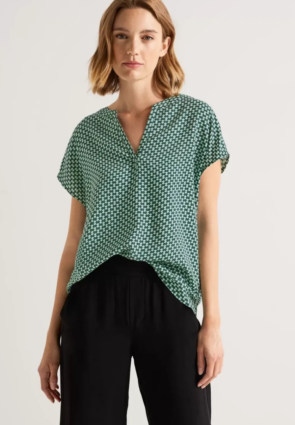 Blusenshirt Mit Print