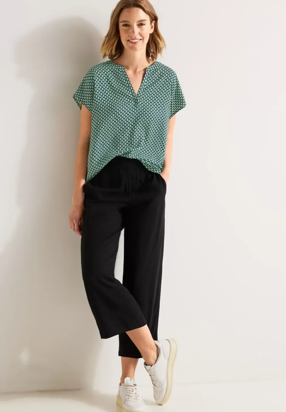 Blusenshirt Mit Print