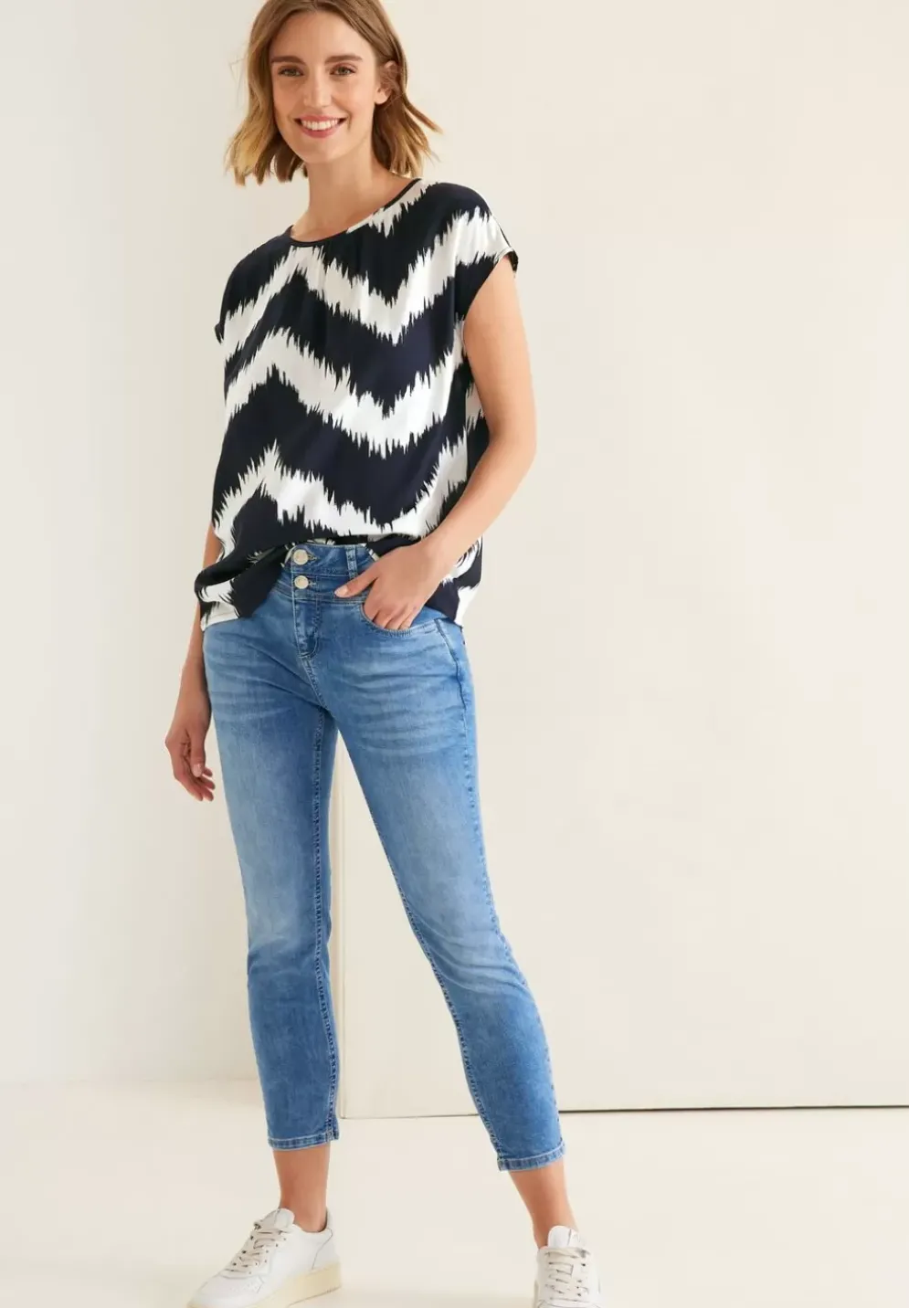 Blusenshirt Mit Print