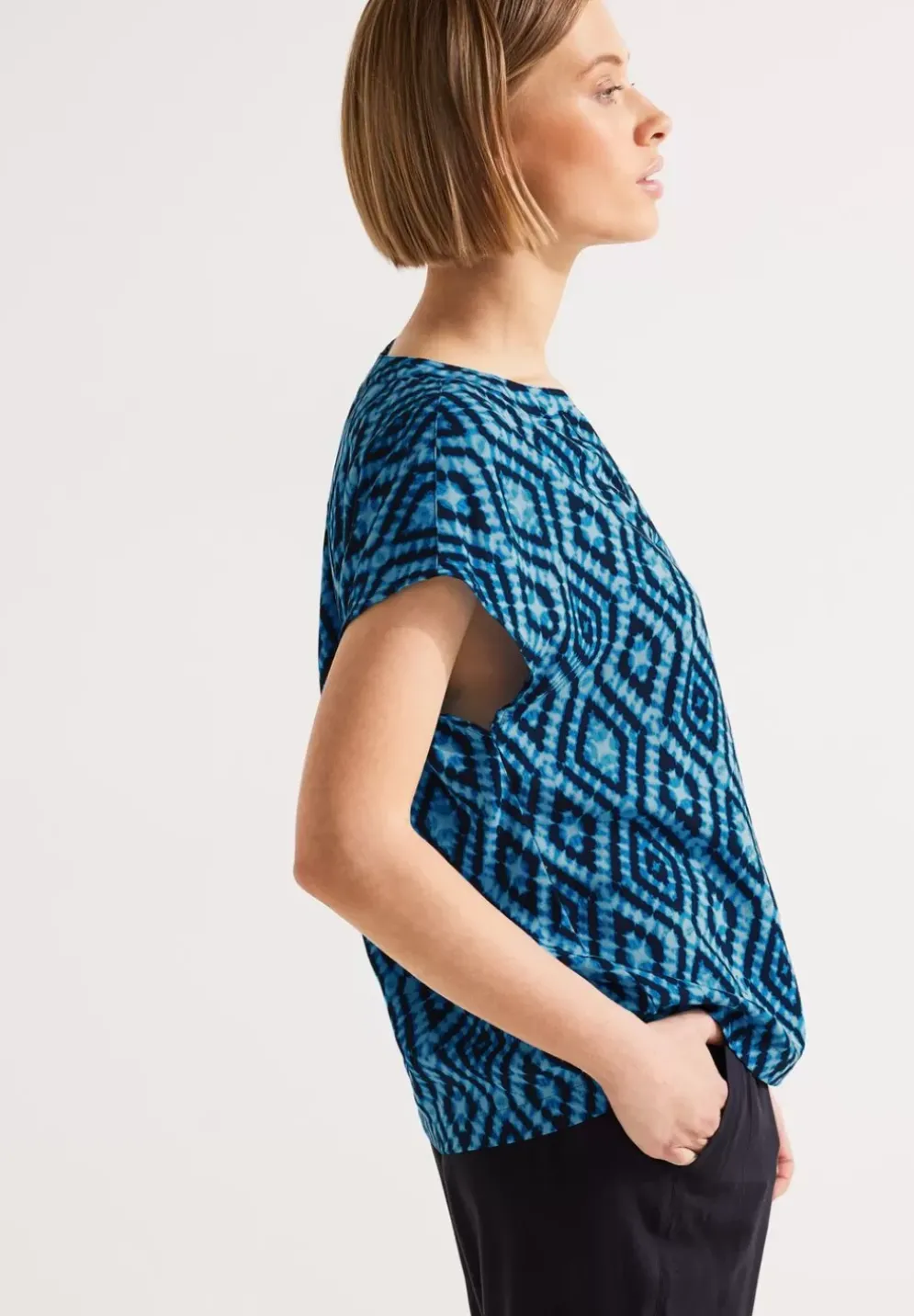 Blusenshirt Mit Print