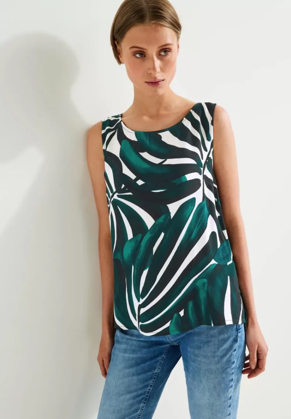 Blusentop Mit Print