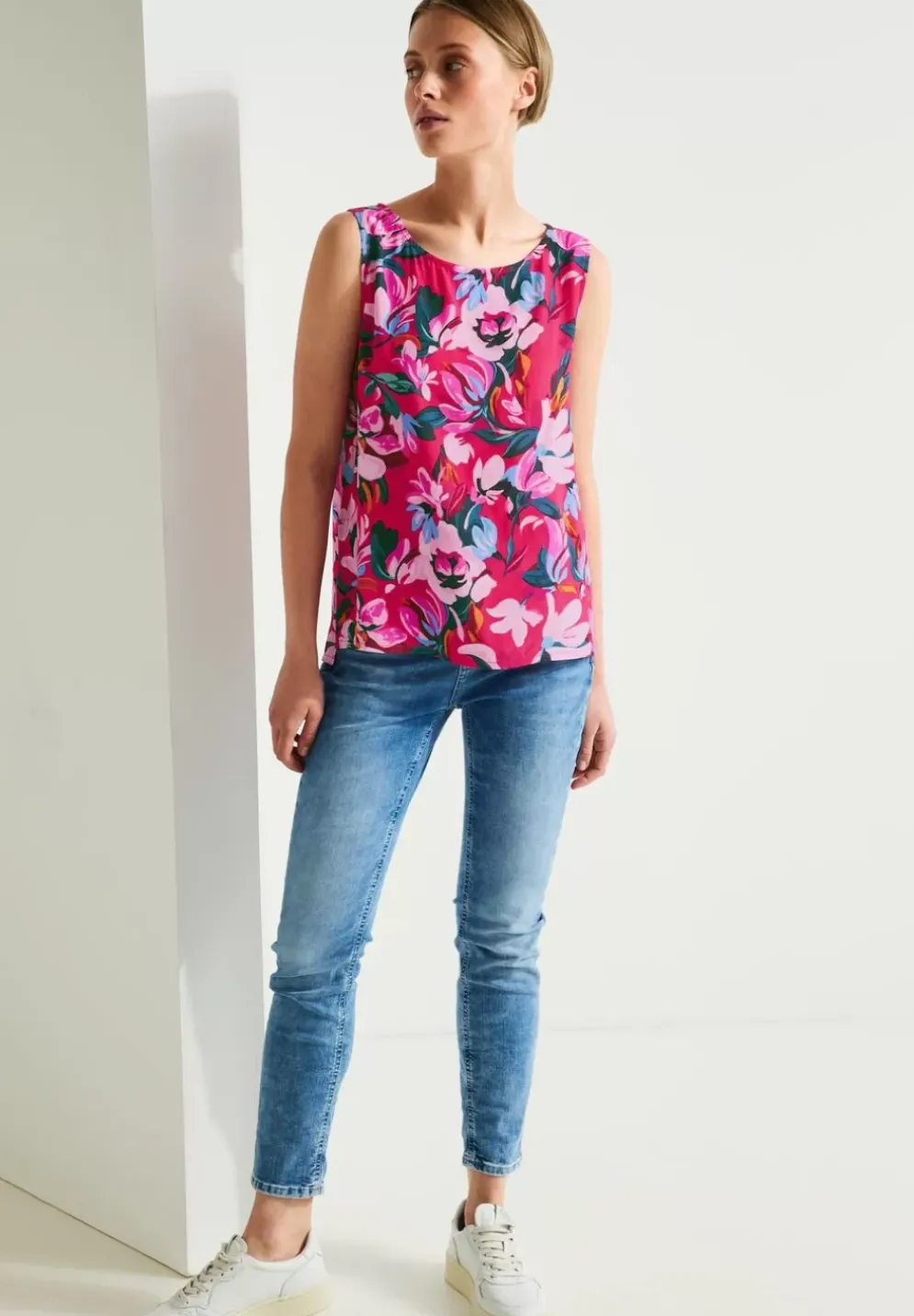 Blusentop Mit Print
