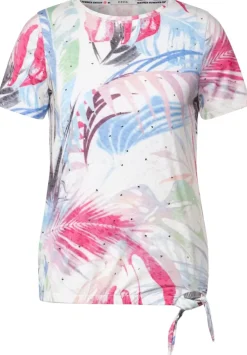 Burn Out Print Shirt