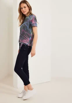 Burn Out Print Shirt