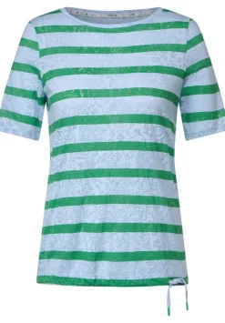 Burn Out Streifenshirt
