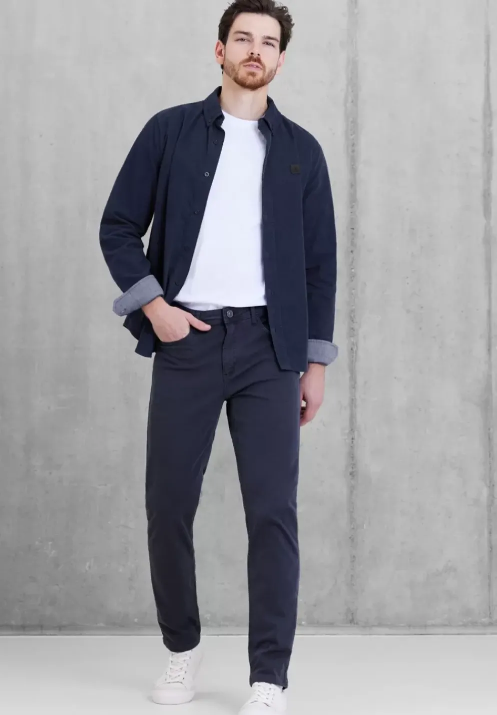 Button-Down Cordhemd