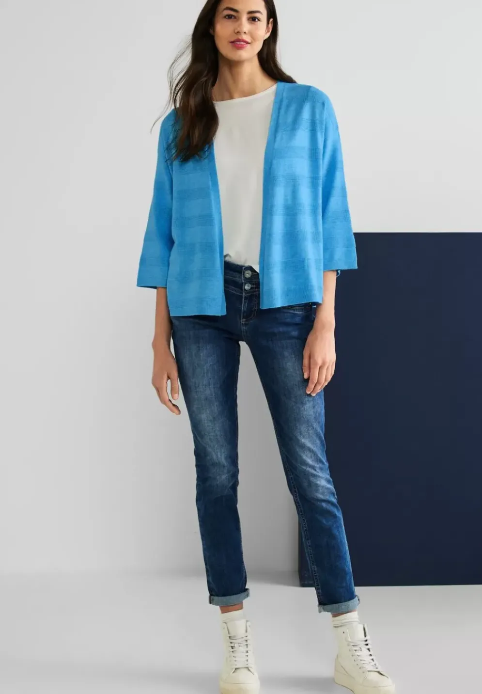 Cardigan In Kimono Form