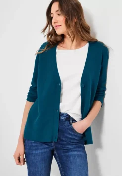 Cardigan Mit 3/4 Armel