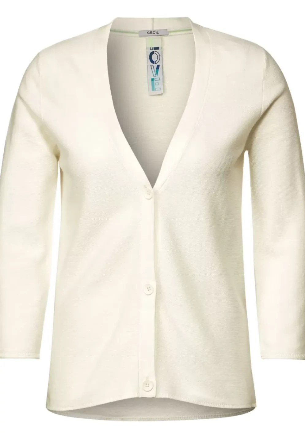 Cardigan Mit 3/4 Armel
