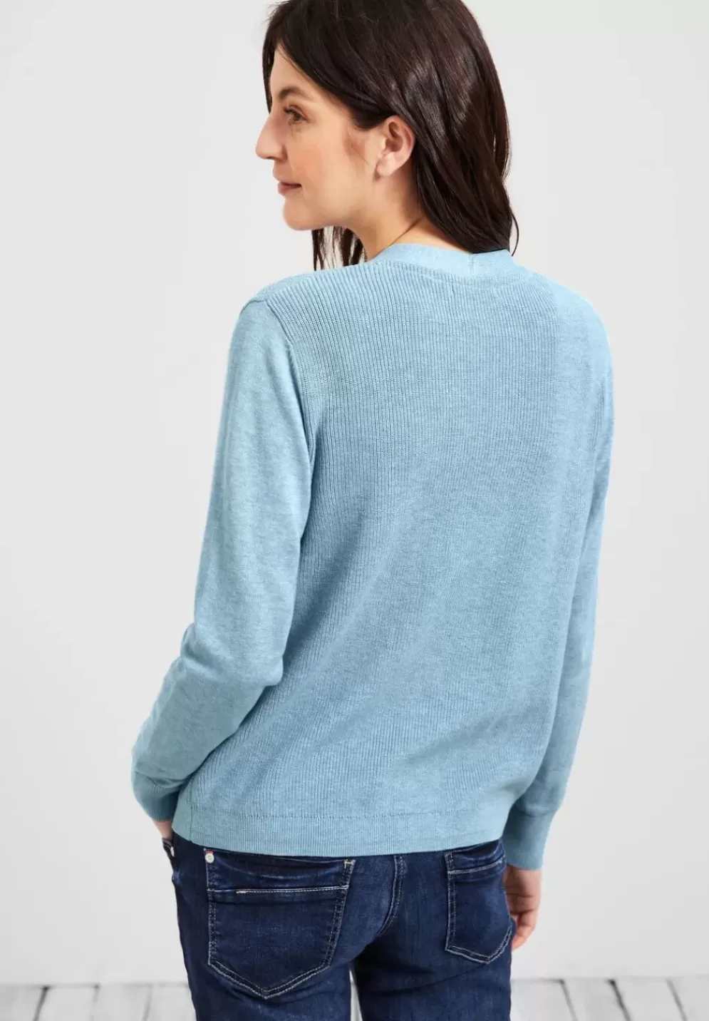 Cardigan Mit Struktur
