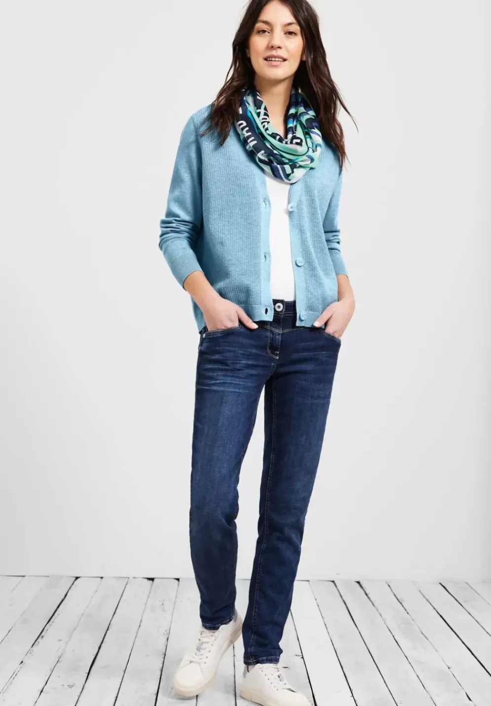 Cardigan Mit Struktur