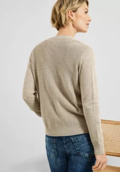 Cardigan Mit Struktur