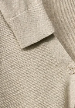Cardigan Mit Struktur
