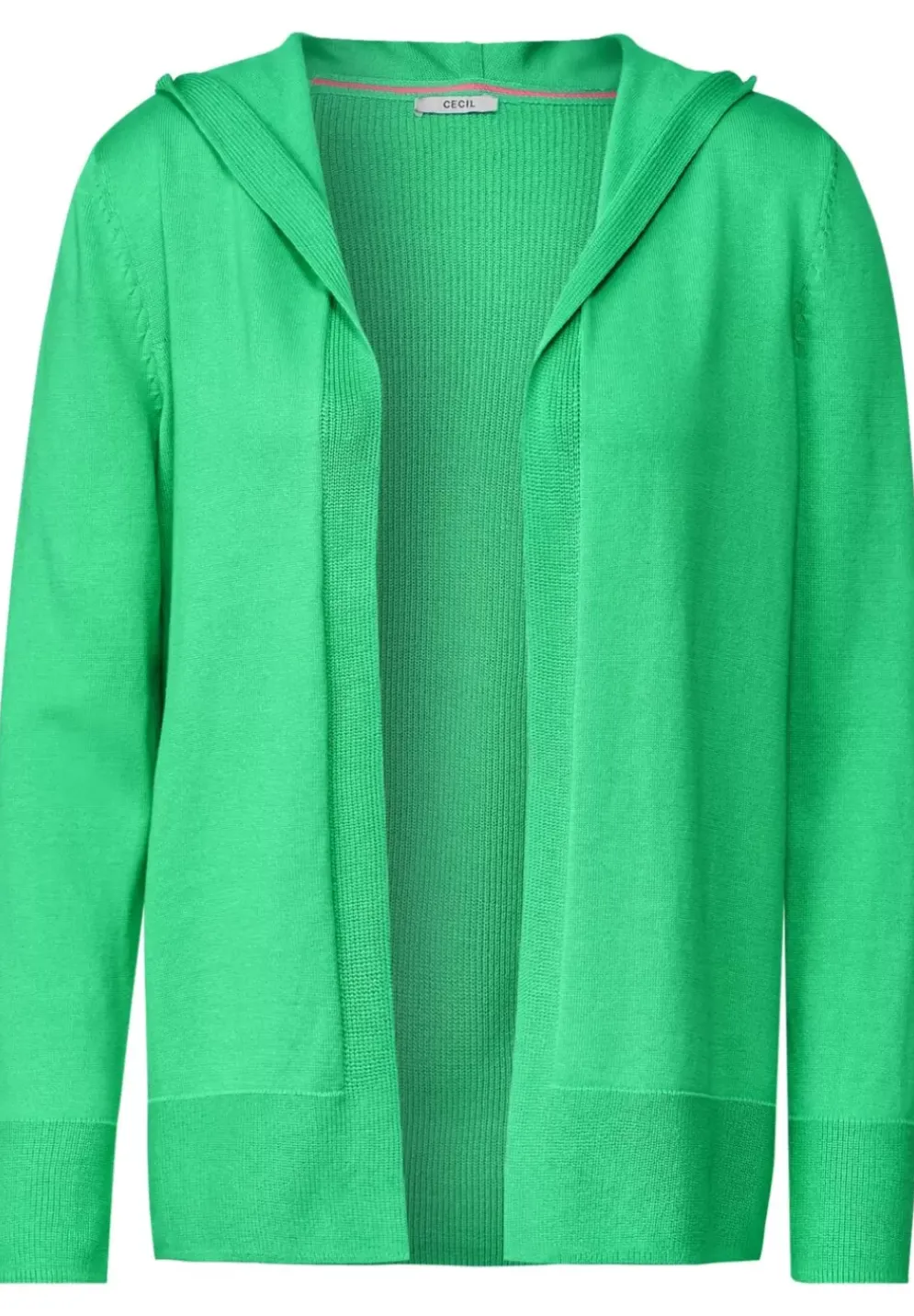 Cardigan Mit Strukturmix