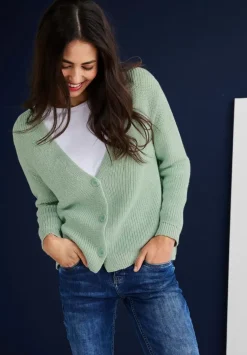 Cardigan Mit V-Ausschnitt