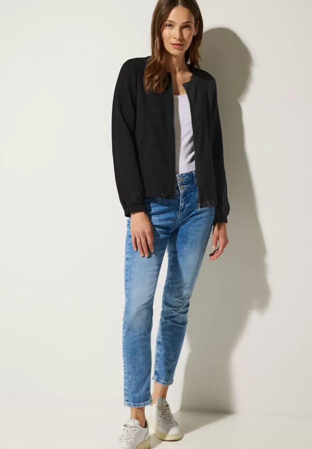 Cardigan Mit Zipper