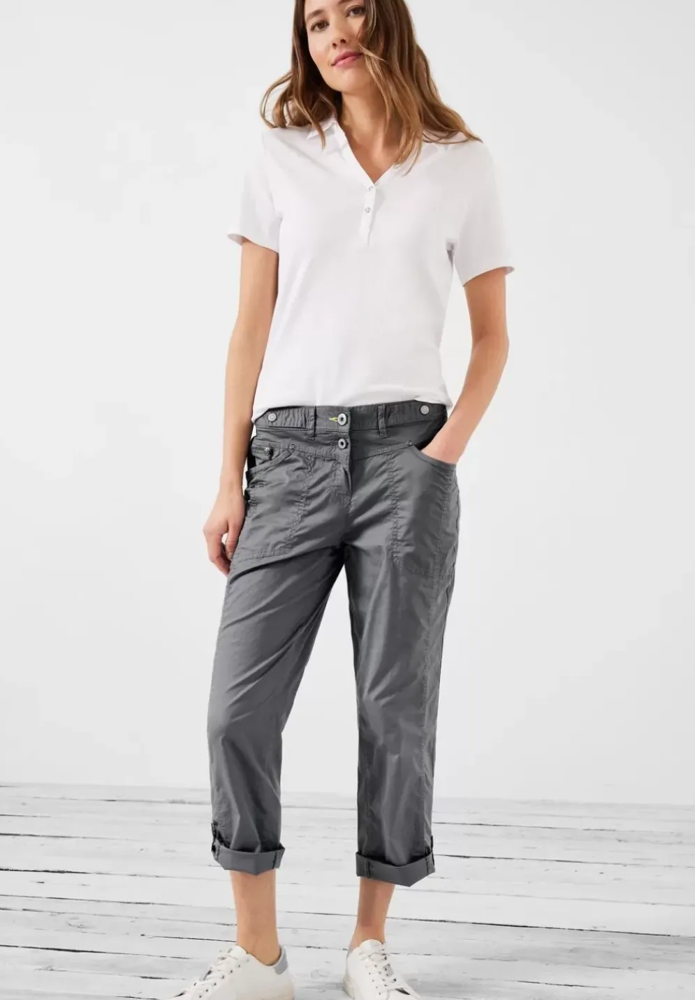 Casual Fit Hose In 7/8